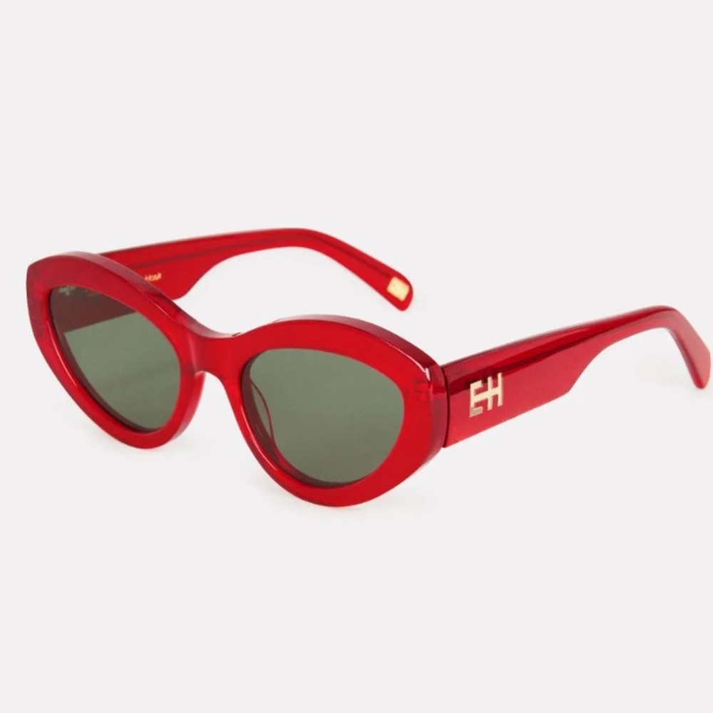 Chimi x Elsa Hosk | Just Right' Red Cateye Sunglasses | Color: Red | Size: Os |